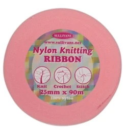 Sullivans Nylon Knitting Ribbon 6 Sullivans Nylon Knitting Ribbon -Akubra Store Light Pink K Ribbo m 1570e37a 8d46 4ed1 b4c4 1a5132fcf32e