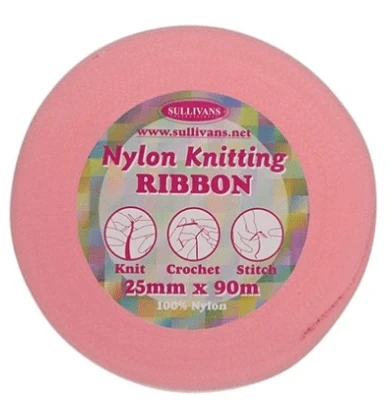 Sullivans Nylon Knitting Ribbon Sullivans Nylon Knitting Ribbon -Akubra Store Light Pink K Ribbo m 1570e37a 8d46 4ed1 b4c4 1a5132fcf32e