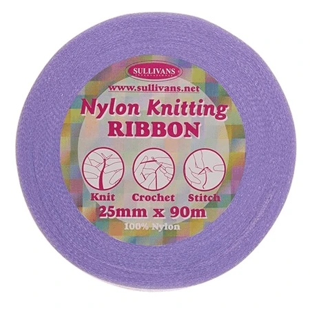 Sullivans Nylon Knitting Ribbon Sullivans Nylon Knitting Ribbon -Akubra Store Lilac