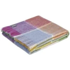St Albans Mohair Throw Rug - Lilly