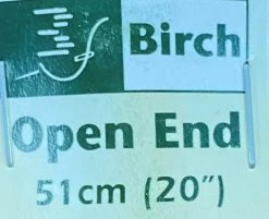 Birch Open End Zip 51cm -Akubra Store OEZ 51cm