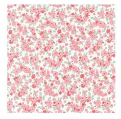 Robert Kaufmann Basket Of Blooms - Flower Patch Camellia Yardage