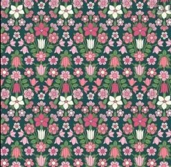 Liberty Fabrics Liberty Fabric Hampstead Meadow PINK From Flower Show Mid Summer