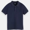 Scotch & Soda Kids Garment Dyed Short Sleeve Piq