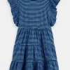 Scotch & Soda Girls Organic Cotton Striped Dress