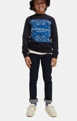 Scotch & Soda Kids Strummer Slim-fit Jeans