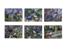 Ashdene Australian Wren Placemat - Set Of 6