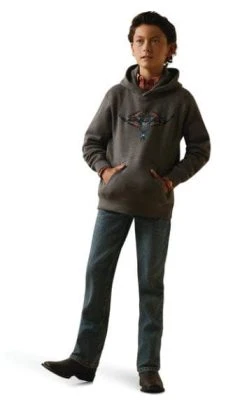 Ariat Boys Horns Southwest Hoodie Medium -Akubra Store Screenshot 202023 03 15 20131037