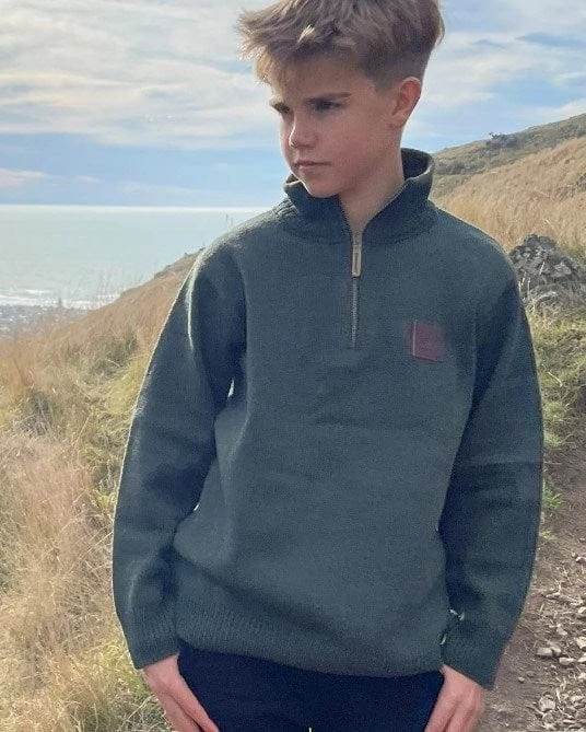 Swanndri Kids Mariner Zip Neck Sweater Swanndri Kids Mariner Zip Neck Sweater -Akubra Store Screenshot 202023 03 29 20103215