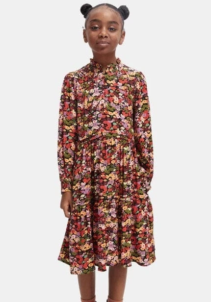 Scotch & Soda Girls Printed Long-Sleeve Tiered Midi-Length Dress Scotch & Soda Girls Printed Long-Sleeve Tiered Midi-Length Dress -Akubra Store Screenshot 202023 04 28 20105944