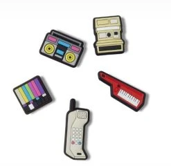 Crocs Jibbitz-90s Retro Vibe 5 Pack