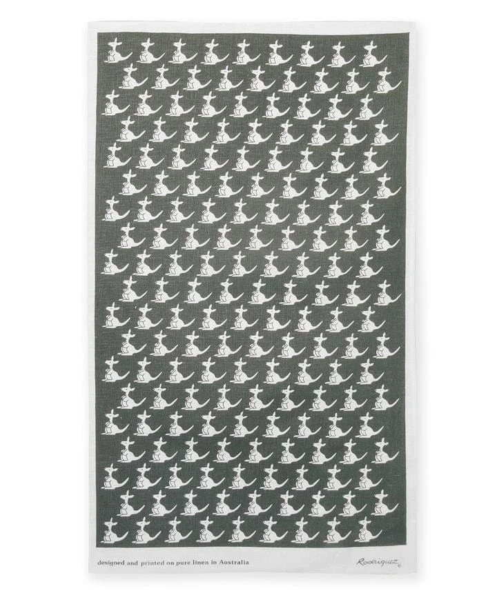 Rodriquez Tea Towel - Small Kangaroo (Green) Rodriquez Tea Towel - Small Kangaroo (Green) -Akubra Store Small Kangaroo 720x 89b4bb02 5153 4b8a 9430 99dff8d04896