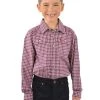Thomas Cook Boys Hume Check Double Pocket Long Sleeve Shirt 1 Thomas Cook Boys Hume Check Double Pocket Long Sleeve Shirt -Akubra Store T3W3140045 368 1
