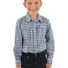 Thomas Cook Boys Sweeney Check Double Pocket Long Sleeve Shirt -Akubra Store T3W3140046 208 1