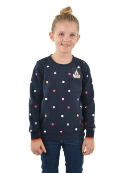 Thomas Cook Girls Pearl Pkt Crew Sweat