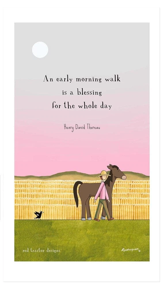 Red Tractor - Early Morning Walk - Tea Towel Red Tractor Designs Red Tractor - Early Morning Walk - Tea Towel -Akubra Store TT AnEarlyMorningWalk 1050x bbfce9da 87b2 432b a3e6 0acbc93fb065