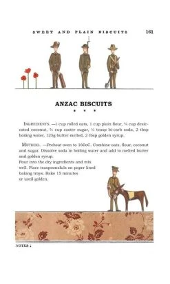Red Tractor Designs Red Tractor - Anzac Biscuits - Tea Towel
