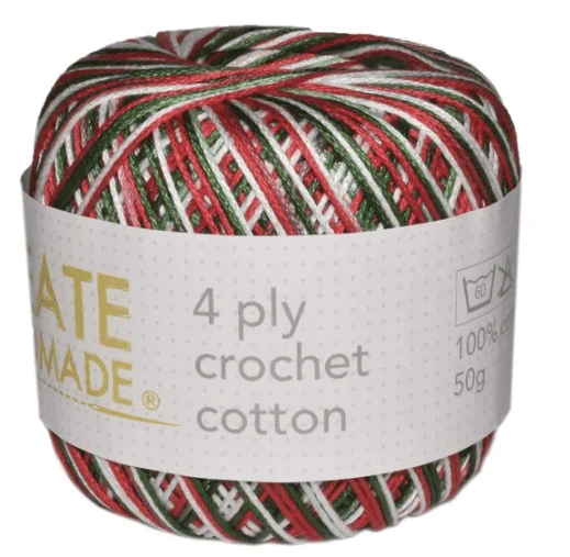 Create Handmade 4 ply Crochet Cotton Create Handmade 4 Ply Crochet Cotton -Akubra Store Ver Xmas