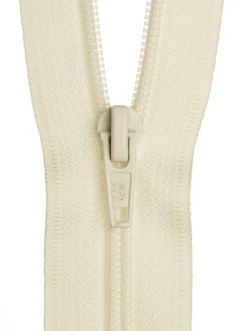 Birch Open End Zip 90cm -Akubra Store cream oez