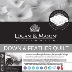 Logan & Mason Down & Feather Quilt (Winter)