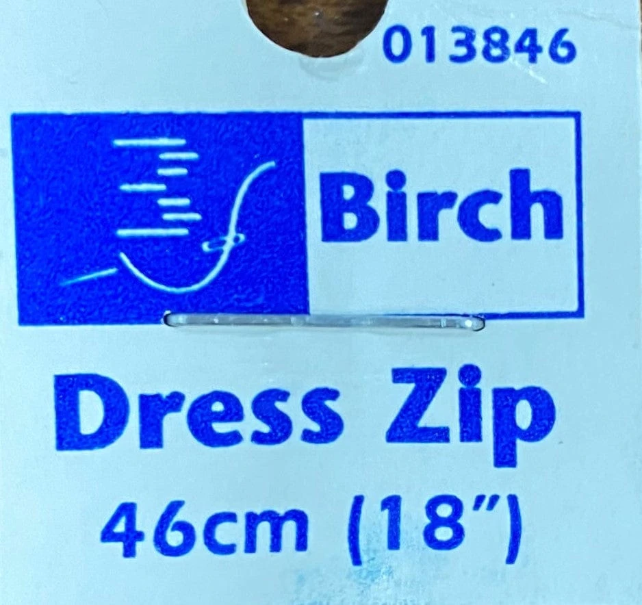 Birch 46cm Dress Zip Birch 46cm Dress Zip -Akubra Store dresszip46cm