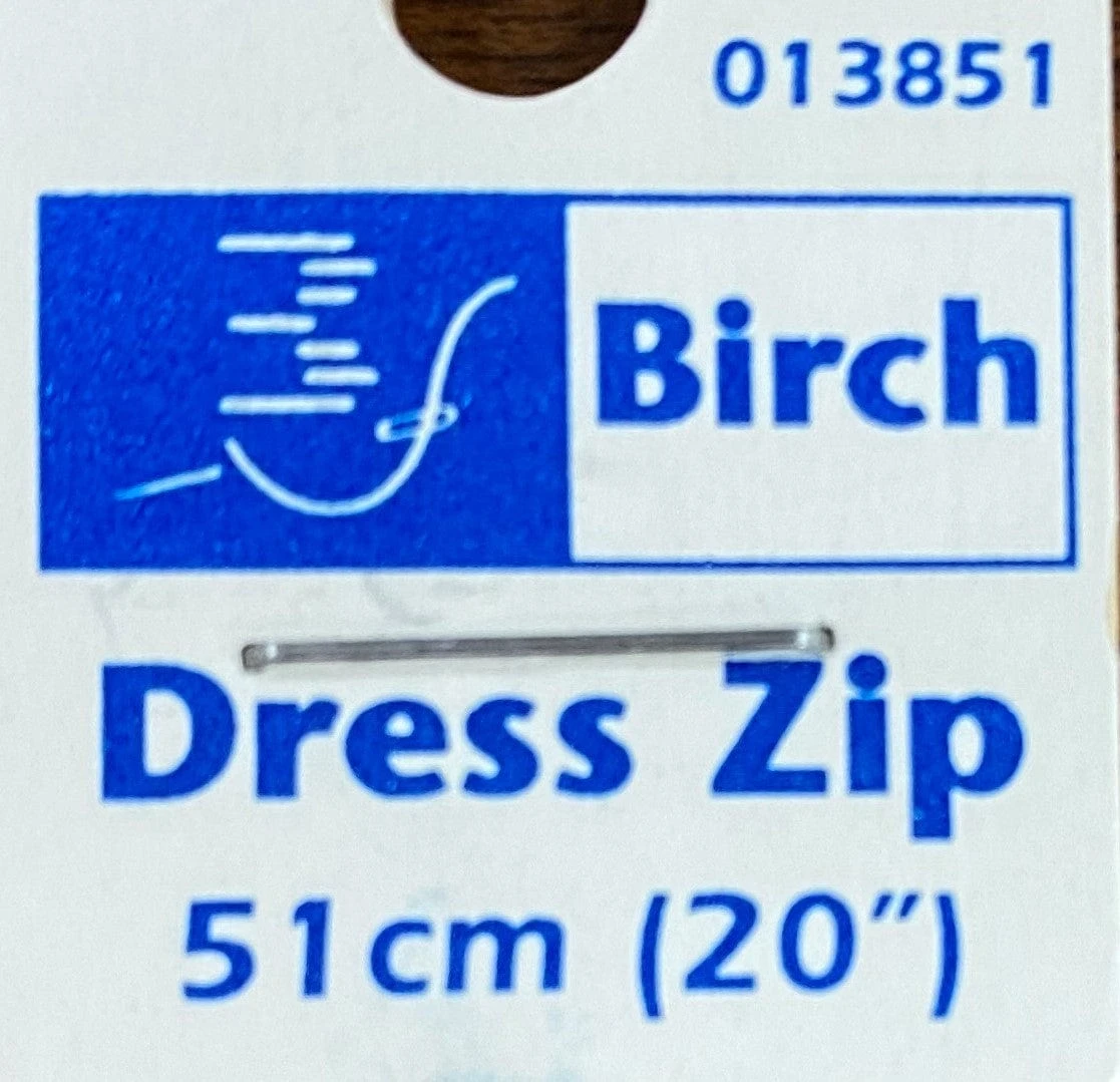 Birch 51cm Dress Zip Birch 51cm Dress Zip -Akubra Store dresszip51cm