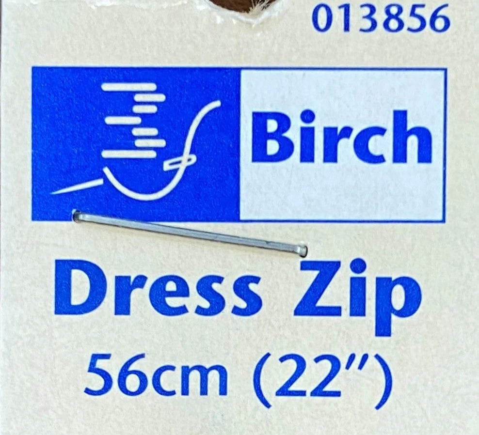 Birch 56cm Dress Zip Birch 56cm Dress Zip -Akubra Store dresszip56cm