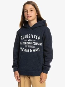 Quiksilver Boys Keller Art Hooded Fleece -Akubra Store eqbft03815 quiksilver w byp0 frt1