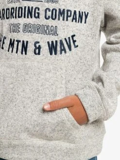 Quiksilver Boys Keller Art Hooded Fleece -Akubra Store eqbft03815 quiksilver w sjsh frt3