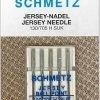 Schmetz Jersey Needle 130/705 H SUK (Various Sizes) -Akubra Store jersey 80 12