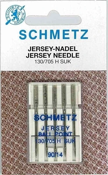 Schmetz Jersey Needle 130/705 H SUK (Various Sizes) Schmetz Jersey Needle 130/705 H SUK (Various Sizes) -Akubra Store jersey 90 14