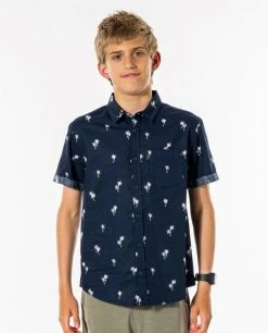 Rip Curl Boys Paradise Palms Shirt - 8-16