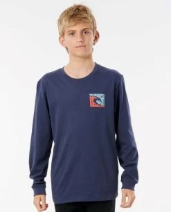 Rip Curl Boys Icon Cutout Long Sleeve T-Shirt