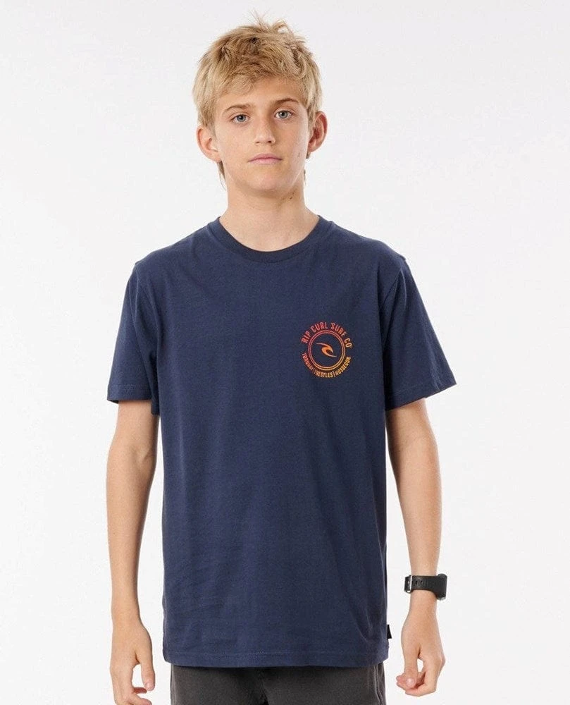 Rip Curl Boys Circle Fade T-Shirt Rip Curl Boys Circle Fade T-Shirt -Akubra Store ktezu9 0049 1