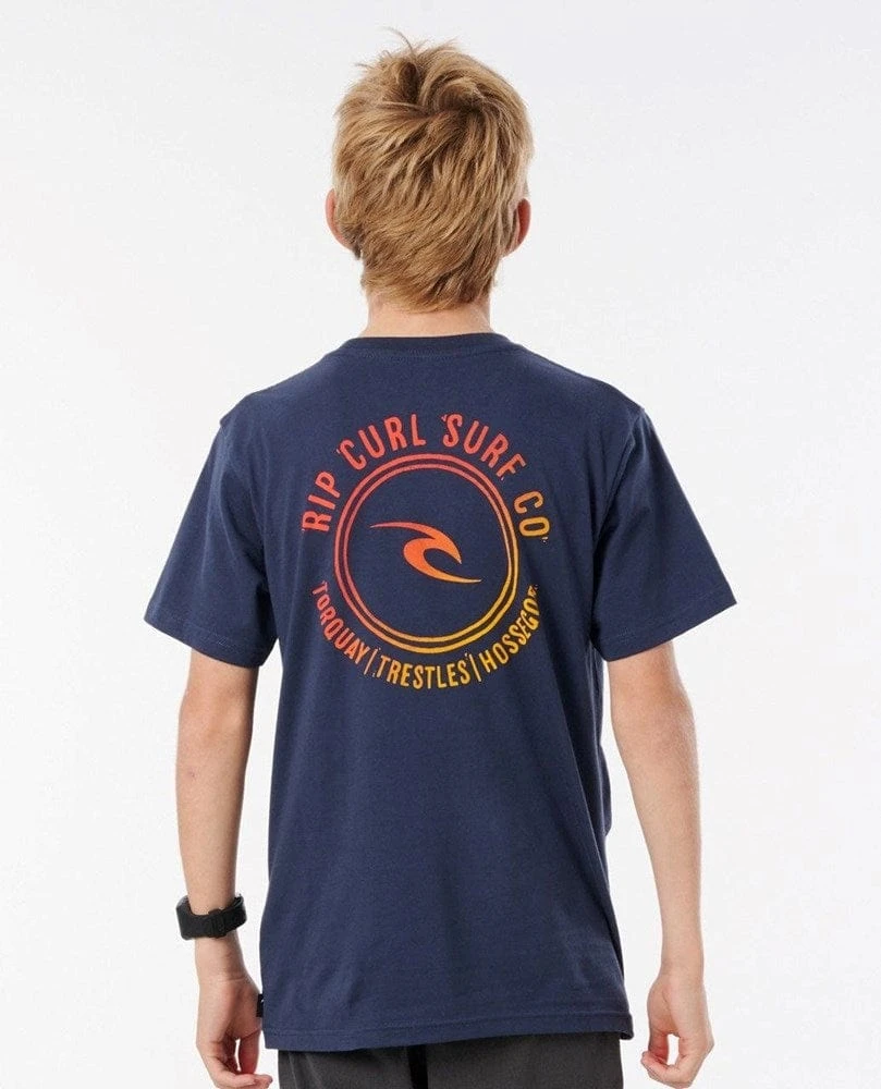 Rip Curl Boys Circle Fade T-Shirt Rip Curl Boys Circle Fade T-Shirt -Akubra Store ktezu9 0049 2