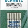 Schmetz CD Microtex Needle- 60/80 1 Schmetz CD Microtex Needle- 60/80 -Akubra Store microtex 130 705