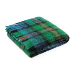 St Albans Mohair Woven Throw Rug -Akubra Store mohair 20ancient 20folded