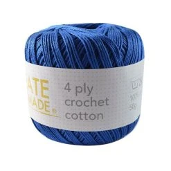 Create Handmade 4 Ply Crochet Cotton 35 Create Handmade 4 Ply Crochet Cotton -Akubra Store ocean