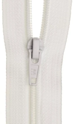 Birch Open End Zip 35cm 9 Birch Open End Zip 35cm -Akubra Store oez white
