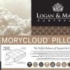 Logan & Mason Memory Cloud Pillow 2 Logan & Mason Memory Cloud Pillow -Akubra Store pimecl memorycloud pillow