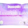 Dunlopillo Medium Profile & Soft Feel Pillow -Akubra Store t2776 dunlopillo latex medium soft pillow