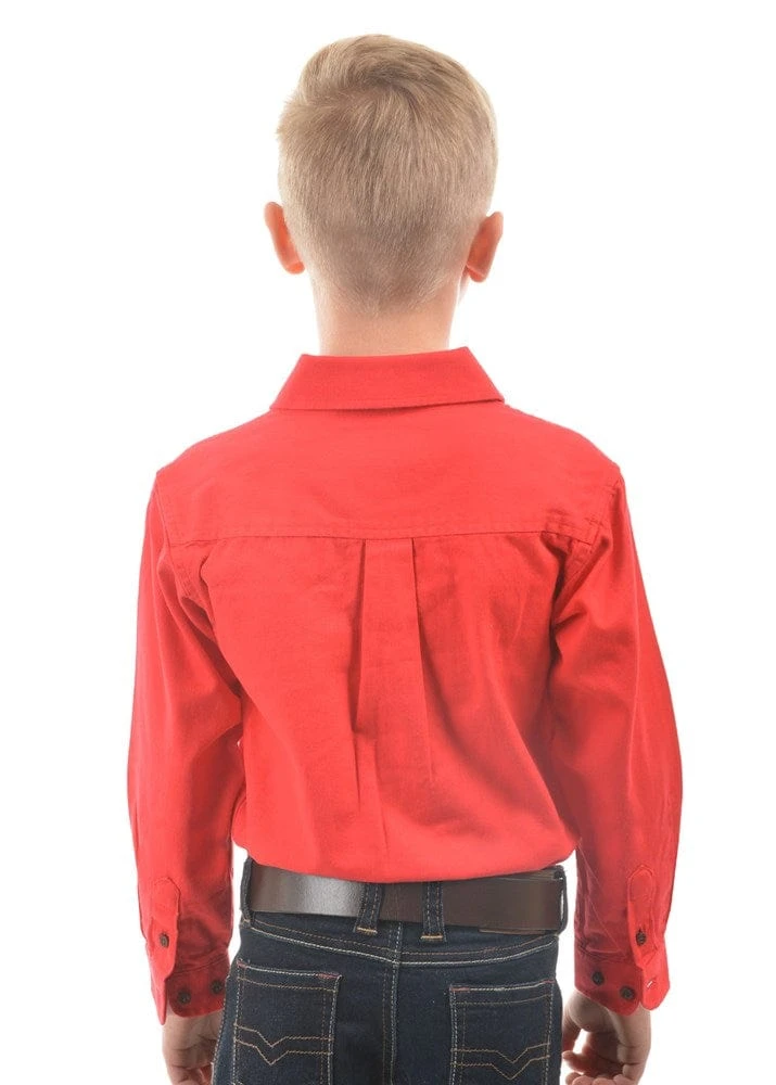 Thomas Cook Kids Heavy Cotton Drill Shirt Thomas Cook Kids Heavy Cotton Drill Shirt -Akubra Store tcp7100163 110 3