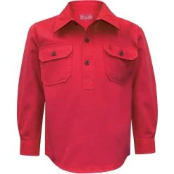 Thomas Cook Kids Heavy Cotton Drill Shirt 6 Thomas Cook Kids Heavy Cotton Drill Shirt -Akubra Store tcp7100163 110 zoom 3083fb94 e9e1 4c86 b015 0557491329c5