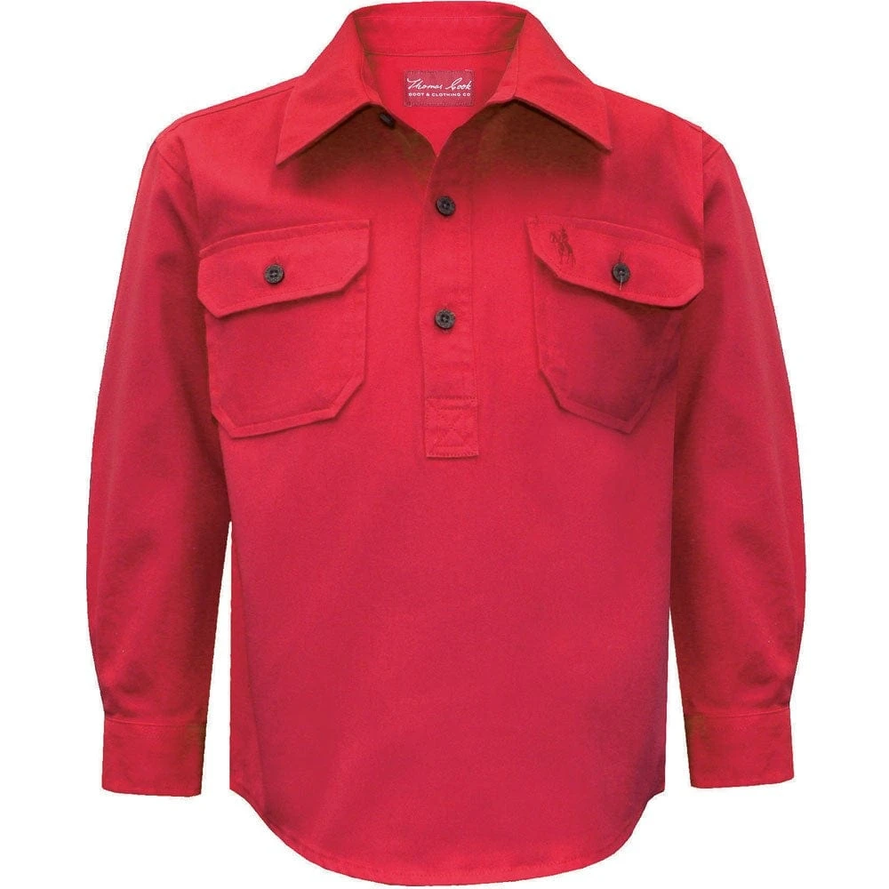 Thomas Cook Kids Heavy Cotton Drill Shirt Thomas Cook Kids Heavy Cotton Drill Shirt -Akubra Store tcp7100163 110 zoom 3083fb94 e9e1 4c86 b015 0557491329c5