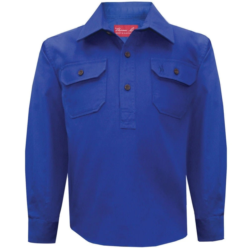 Thomas Cook Kids Heavy Cotton Drill Shirt Thomas Cook Kids Heavy Cotton Drill Shirt -Akubra Store tcp7100163 209 zoom 2f94221a 38d5 4b95 a82f 1adbead3839d