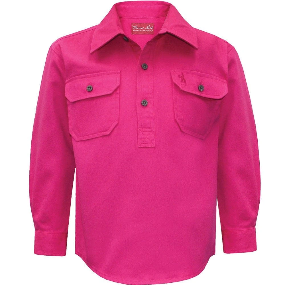 Thomas Cook Kids Heavy Cotton Drill Shirt Thomas Cook Kids Heavy Cotton Drill Shirt -Akubra Store tcp7100163 307 zoom 65fd2b71 c56a 41a9 a655 d8324e414c1d