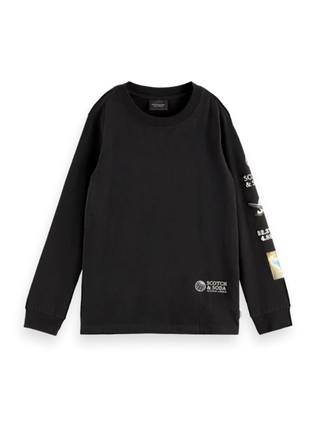 Scotch & Soda Boys Placed artworks long-sleeved T-shirt Scotch & Soda Boys Placed Artworks Long-sleeved T-shirt -Akubra Store webimage 6751C45A B303 41FD AEDD9B7E77FAF8C3