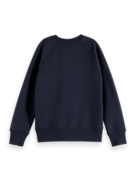 Regular raglan-fit artwork sweatshirt in Organic Cotton Scotch & Soda Regular Raglan-fit Artwork Sweatshirt In Organic Cotton -Akubra Store webimage 887CCC01 AA65 4484 BB5866D097505A07