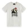 Scotch & Soda Regular-fit Short-sleeved Artwork T-shirt