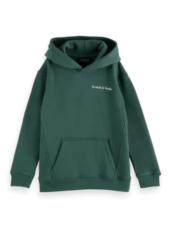 Scotch & Soda Boys Organic Cotton Hoodie